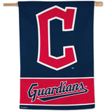 Cleveland Guardians Banner 28x40 Vertical Alternate Design-0