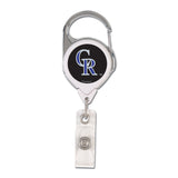 Colorado Rockies Badge Holder Premium Retractable - Special Order-0