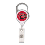 Arizona Diamondbacks Badge Holder Premium Retractable - Special Order-0