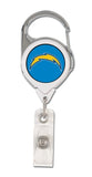 Los Angeles Chargers Badge Holder Premium Retractable-0
