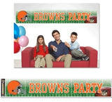 Cleveland Browns Banner 12x65 Party Style CO-0