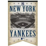 New York Yankees Banner 17x26 Pennant Style Premium Felt-0