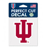 Indiana Hoosiers Decal 4x4 Perfect Cut Color-0