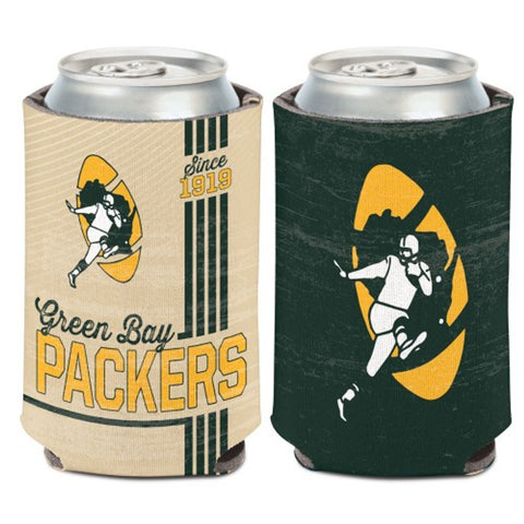Green Bay Packers Can Cooler Vintage Design Special Order-0