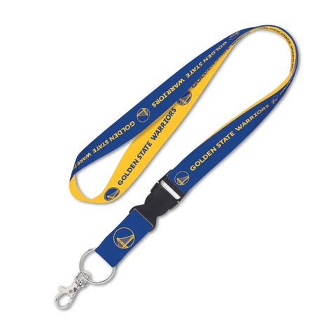 Golden State Warriors Lanyard with Detachable Buckle Two Color-0