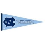 North Carolina Tar Heels Pennant 12x30 Premium Style NC Logo Design-0
