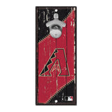 Arizona Diamondbacks Sign Wood 5x11 Bottle Opener - Special Order-0