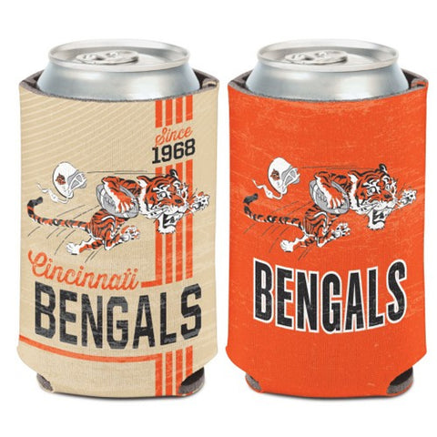 Cincinnati Bengals Can Cooler Vintage Design Special Order-0