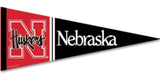 Nebraska Cornhuskers Pennant 12x30 Premium Style-0