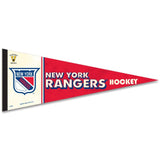 New York Rangers Pennant 12x30 Premium Style Vintage Design-0