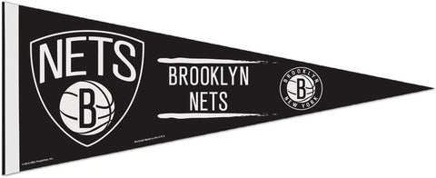 Brooklyn Nets Felt Pennant 12x30-0