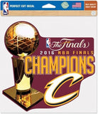 Cleveland Cavaliers Decal 4x4 Perfect Cut Color 2016 Champions Design-0