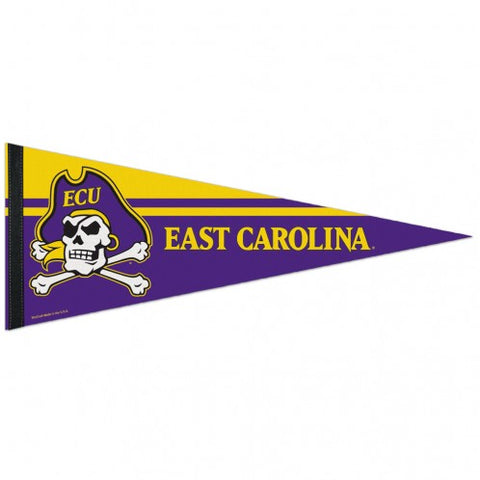 East Carolina Pirates Pennant 12x30 Premium Style - Special Order-0