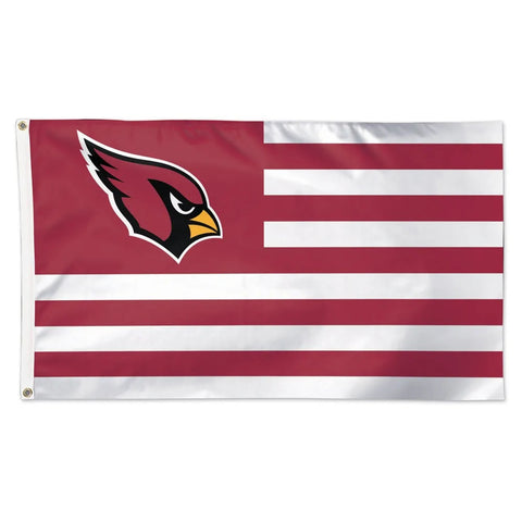 Arizona Cardinals Flag 3x5 Deluxe Americana Design - Special Order-0