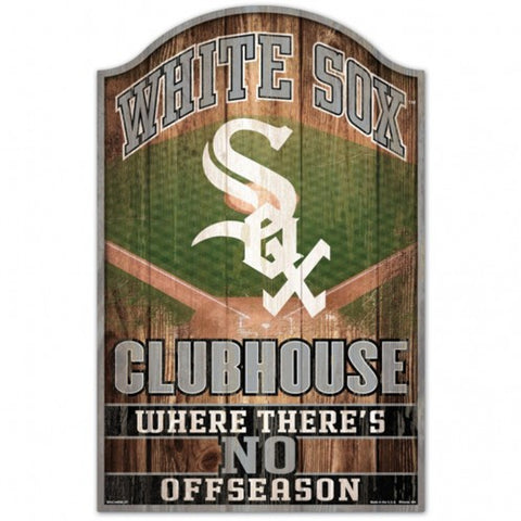 Chicago White Sox Sign 11x17 Wood Fan Cave Design - Special Order-0