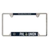 Philadelphia Union License Plate Frame Metal-0