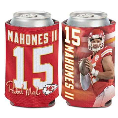 Kansas City Chiefs Can Cooler Patrick Mahomes Action Design-0