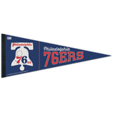 Philadelphia 76ers Pennant 12x30 Premium Style Hardwood Classic Design Special Order-0