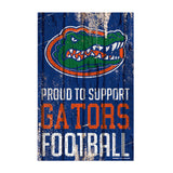 Florida Gators Sign 11x17 Wood Proud to Support Design-0