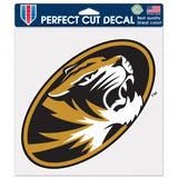 Missouri Tigers Decal 8x8 Perfect Cut Color - Special Order-0