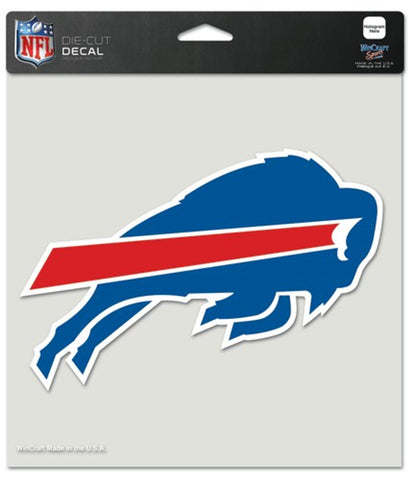 Buffalo Bills Decal 8x8 Die Cut Color-0