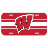 Wisconsin Badgers License Plate-0
