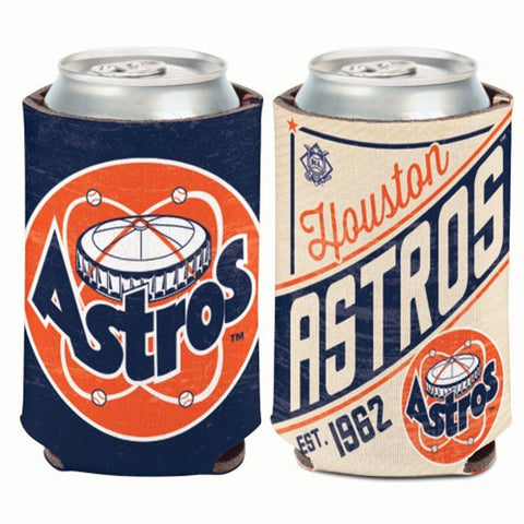 Houston Astros Can Cooler Vintage Design Special Order-0