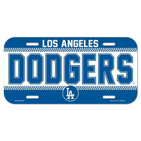 Los Angeles Dodgers License Plate-0