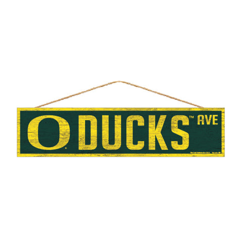 Oregon Ducks Sign 4x17 Wood Avenue Design-0