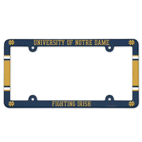 Notre Dame Fighting Irish License Plate Frame - Full Color-0