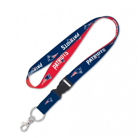 New England Patriots Lanyard with Detachable Buckle-0