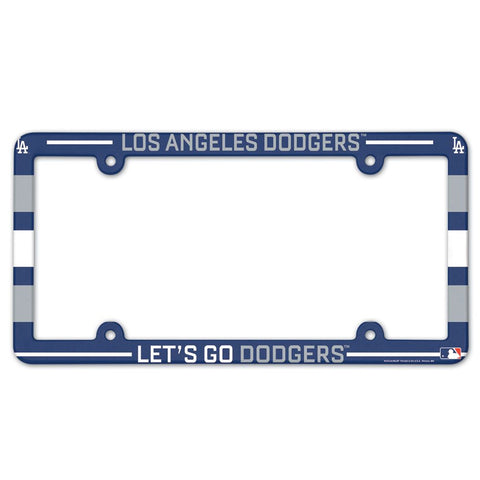 Los Angeles Dodgers License Plate Frame - Full Color-0