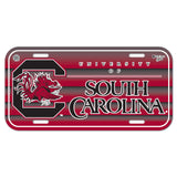 South Carolina Gamecocks Plastic License Plate-0