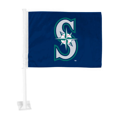 Seattle Mariners Flag Car Primary Logo-0