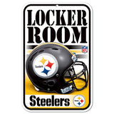 Pittsburgh Steelers Sign 11x17 Plastic Locker Room Design-0