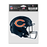 Chicago Bears Decal 3.75x5 Helmet Fan-0