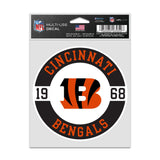 Cincinnati Bengals Decal 3.75x5 Patch Fan-0