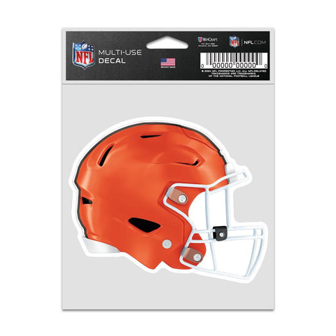 Cleveland Browns Decal 3.75x5 Helmet Fan-0