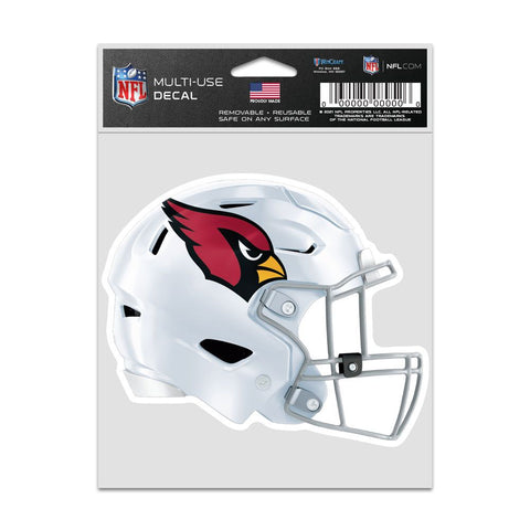 Arizona Cardinals Decal 3.75x5 Helmet Fan-0