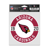 Arizona Cardinals Decal 3.75x5 Patch Fan-0