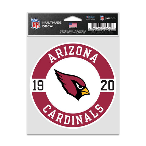 Arizona Cardinals Decal 3.75x5 Patch Fan-0