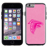 Atlanta Falcons Phone Case Pink  Football Pebble Grain Feel iPhone 6 CO-0