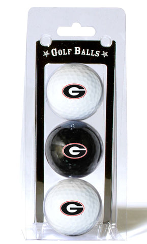 Georgia Bulldogs 3 Pack of Golf Balls - Special Order-0