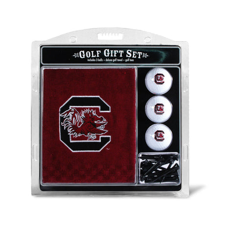 South Carolina Gamecocks Golf Gift Set with Embroidered Towel - Special Order-0