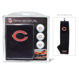 Chicago Bears Golf Gift Set with Embroidered Towel-0