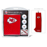 Kansas City Chiefs Golf Gift Set with Embroidered Towel-0