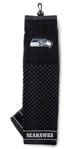 Seattle Seahawks 16"x22" Embroidered Golf Towel-0