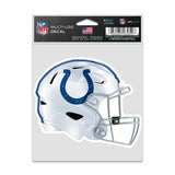 Indianapolis Colts Decal 3.75x5 Helmet Fan-0