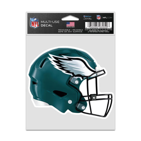 Philadelphia Eagles Decal 3.75x5 Helmet Fan-0