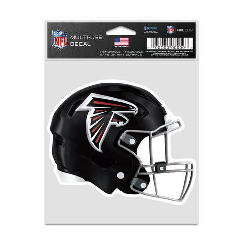 Atlanta Falcons Decal 3.75x5 Helmet Fan-0
